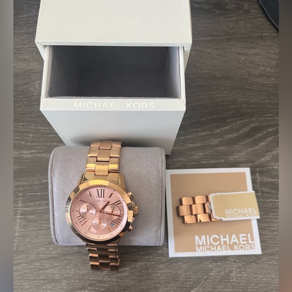 Michael Kors Rose Gold Watch